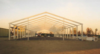 Frame Structure in Mt. Gilead, NC | Temporary Warehouse Structures