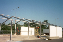 Wall Panel Installation Jacksonville, FL | Temporary Warehouse Structures