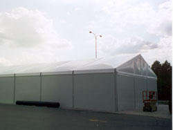 Thermo Roof Air System | Temporary Warehouse | Houston Texas