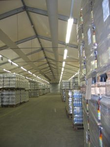 HVAC duct work | Temporary Warehouse Structures