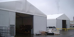 Steel & Aluminum Storage in Detroit, MI | Temporary Warehouse Structures